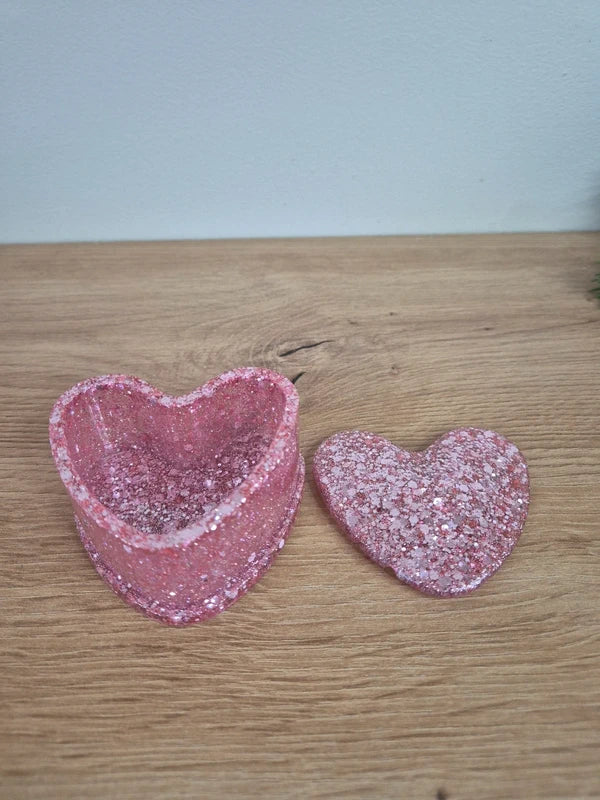 Resin Heart Box