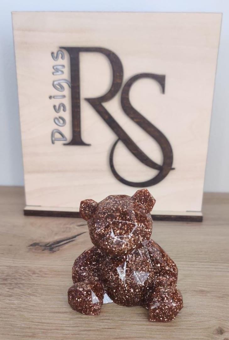 Handmade Resin Bear