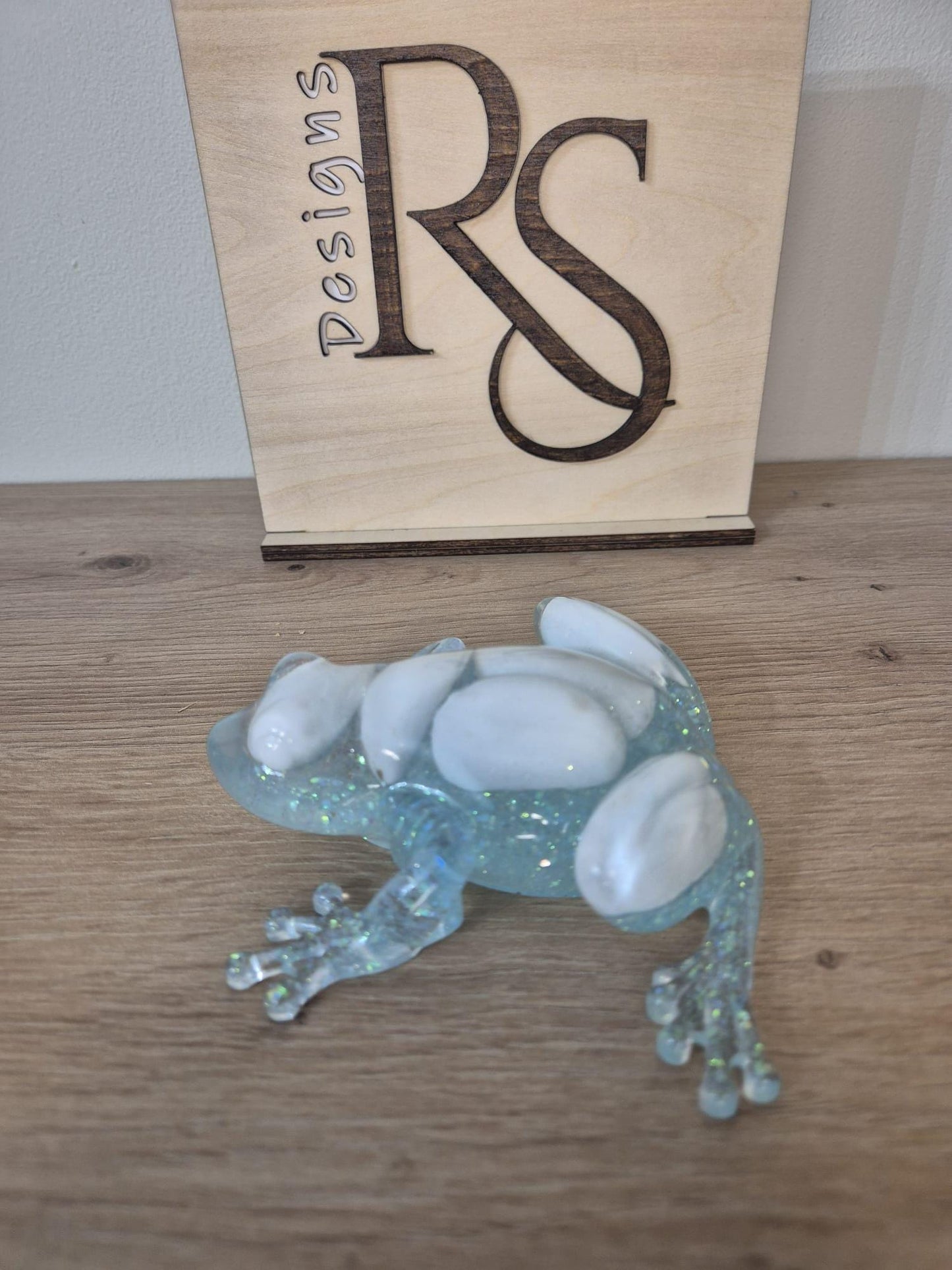 Handmade Resin Frog