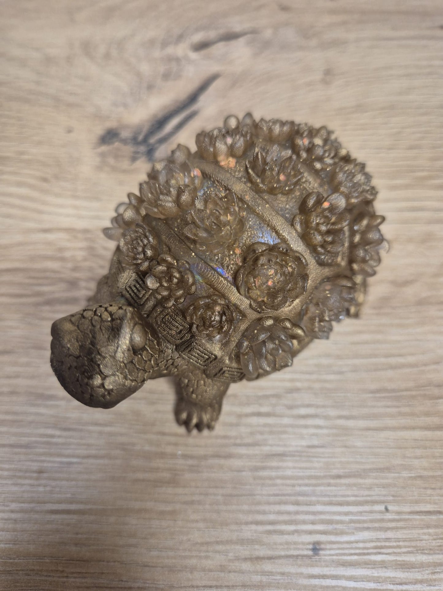 Handmade Resin Turtle
