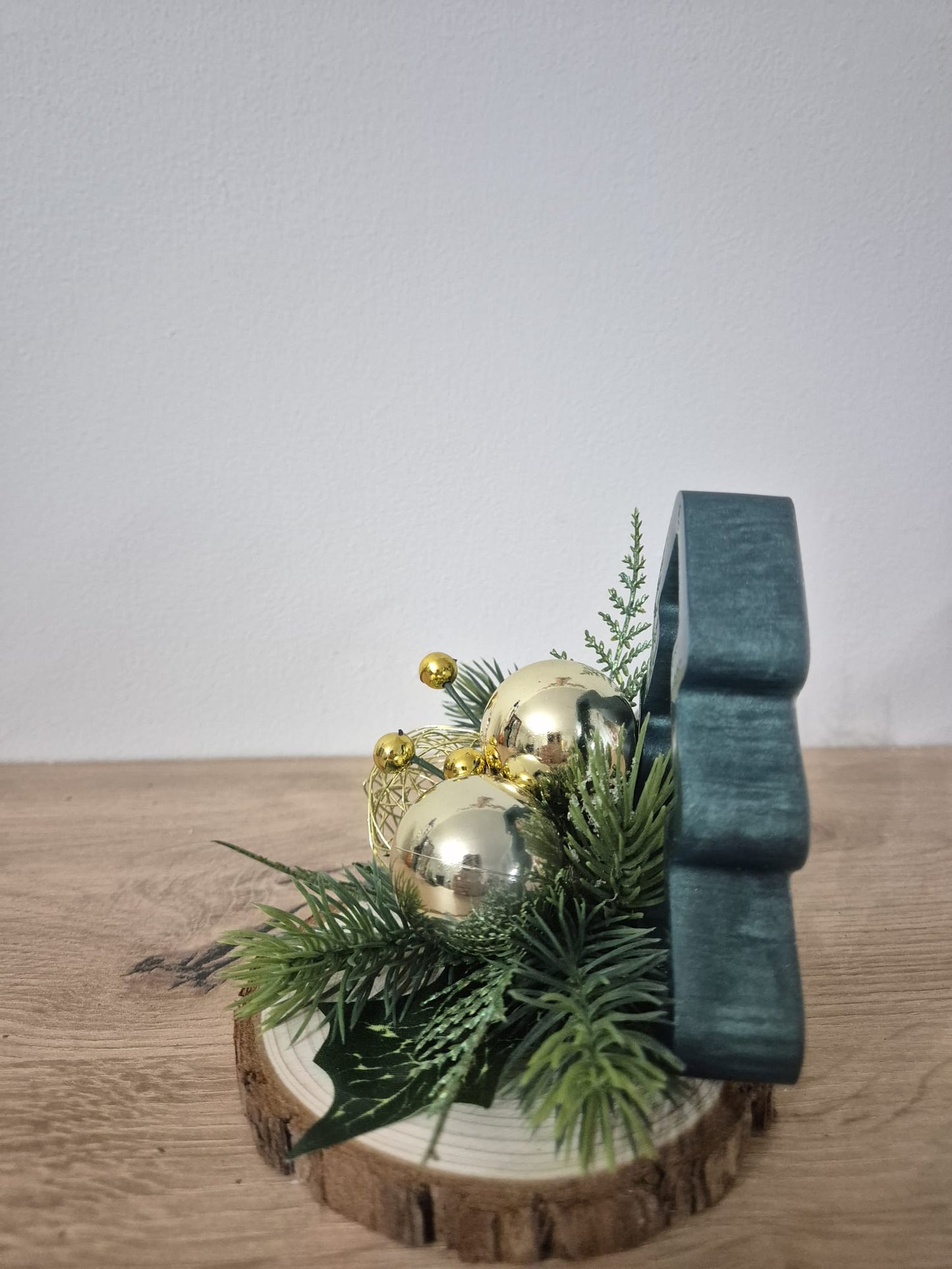 Handmade Small Christmas centrepiece decorations