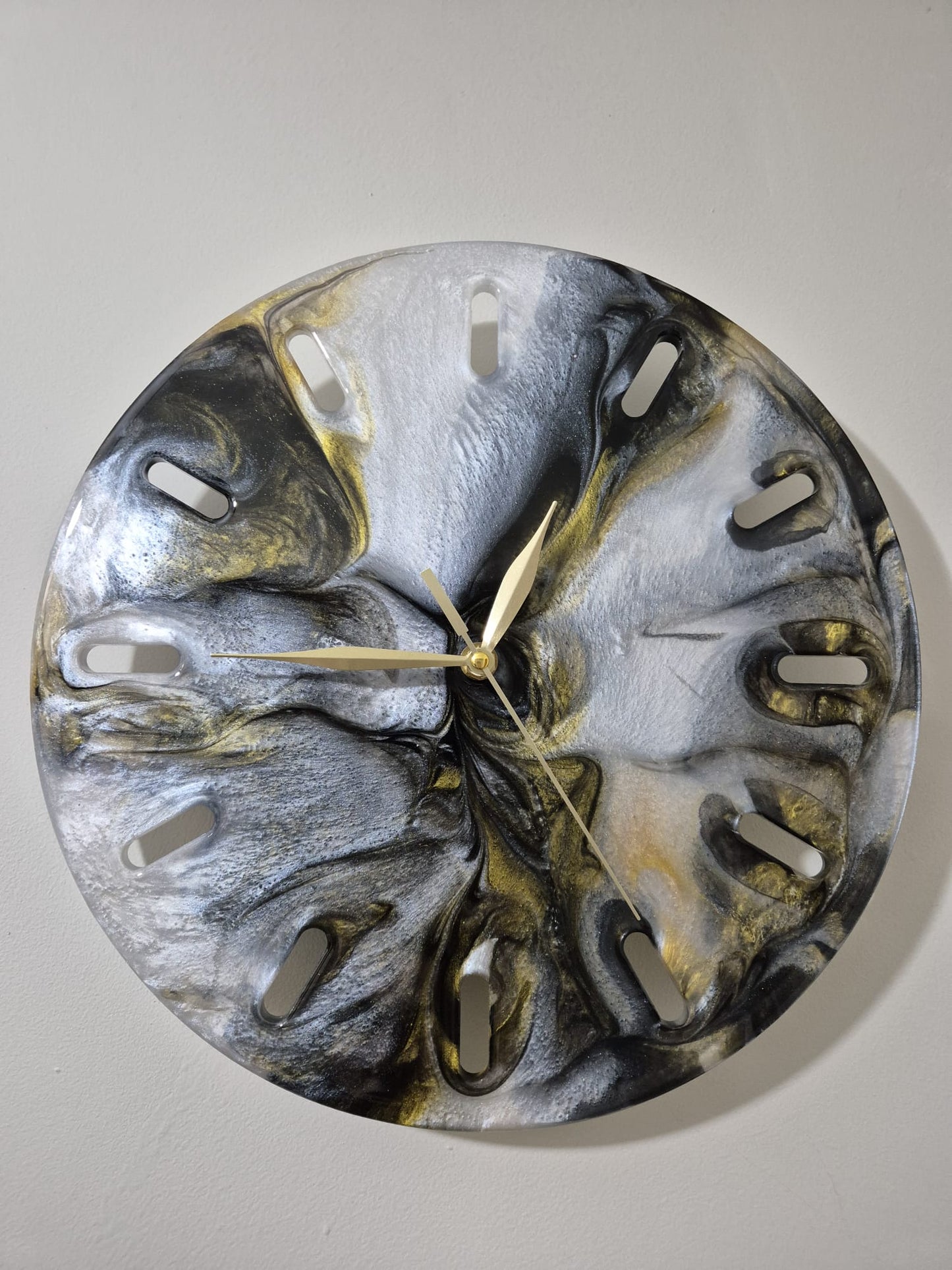 Handmade Resin Clock