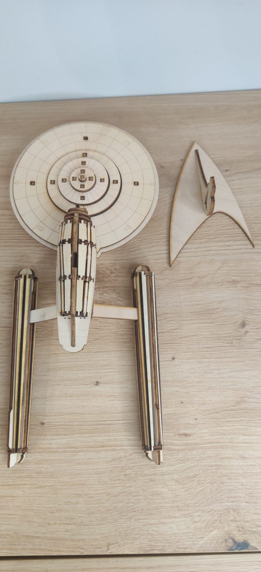 Star Trek Laser Cut 3D Puzzle Model DIY Kit