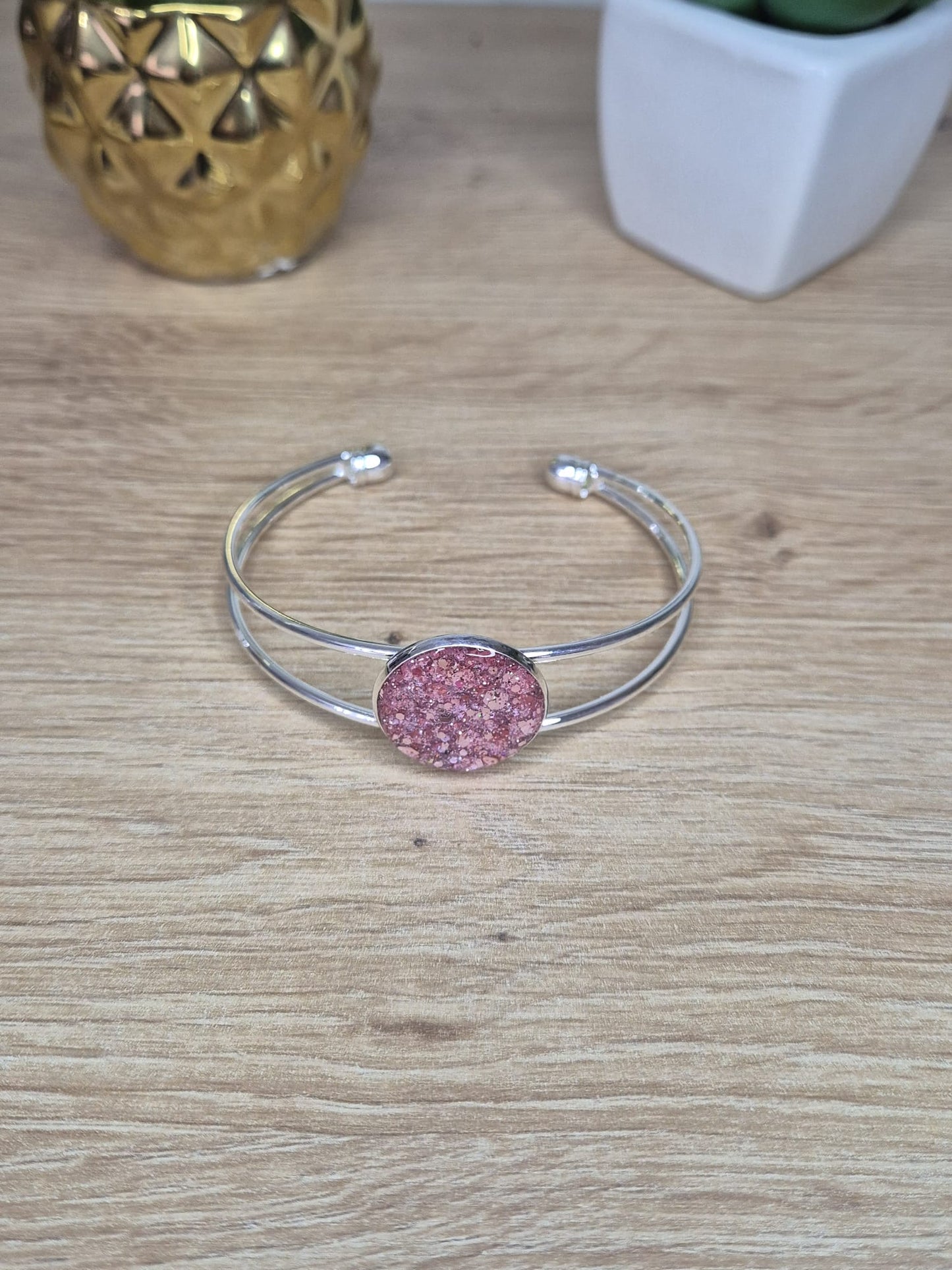 Resin Bangle Bracelet