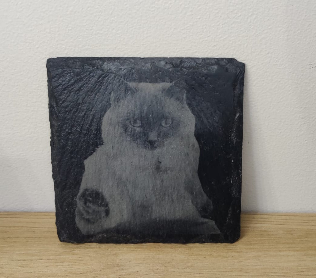 Slate personalized Coaster