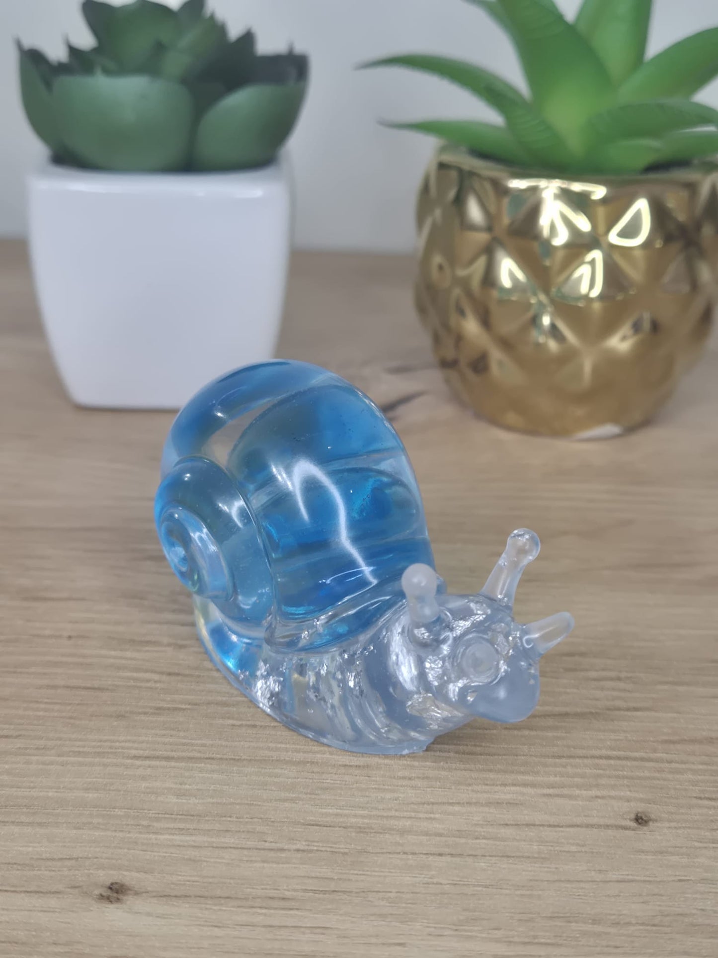 Handmade Resin Snail