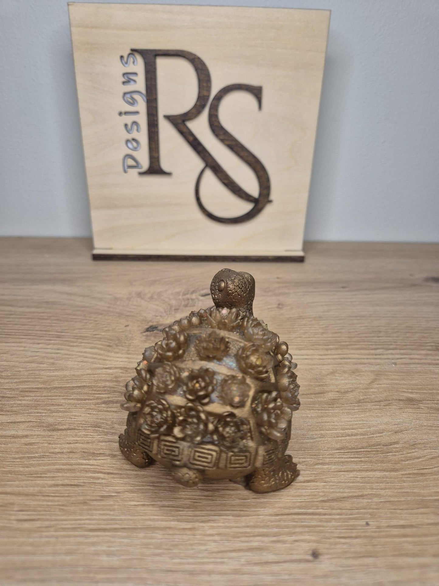 Handmade Resin Turtle