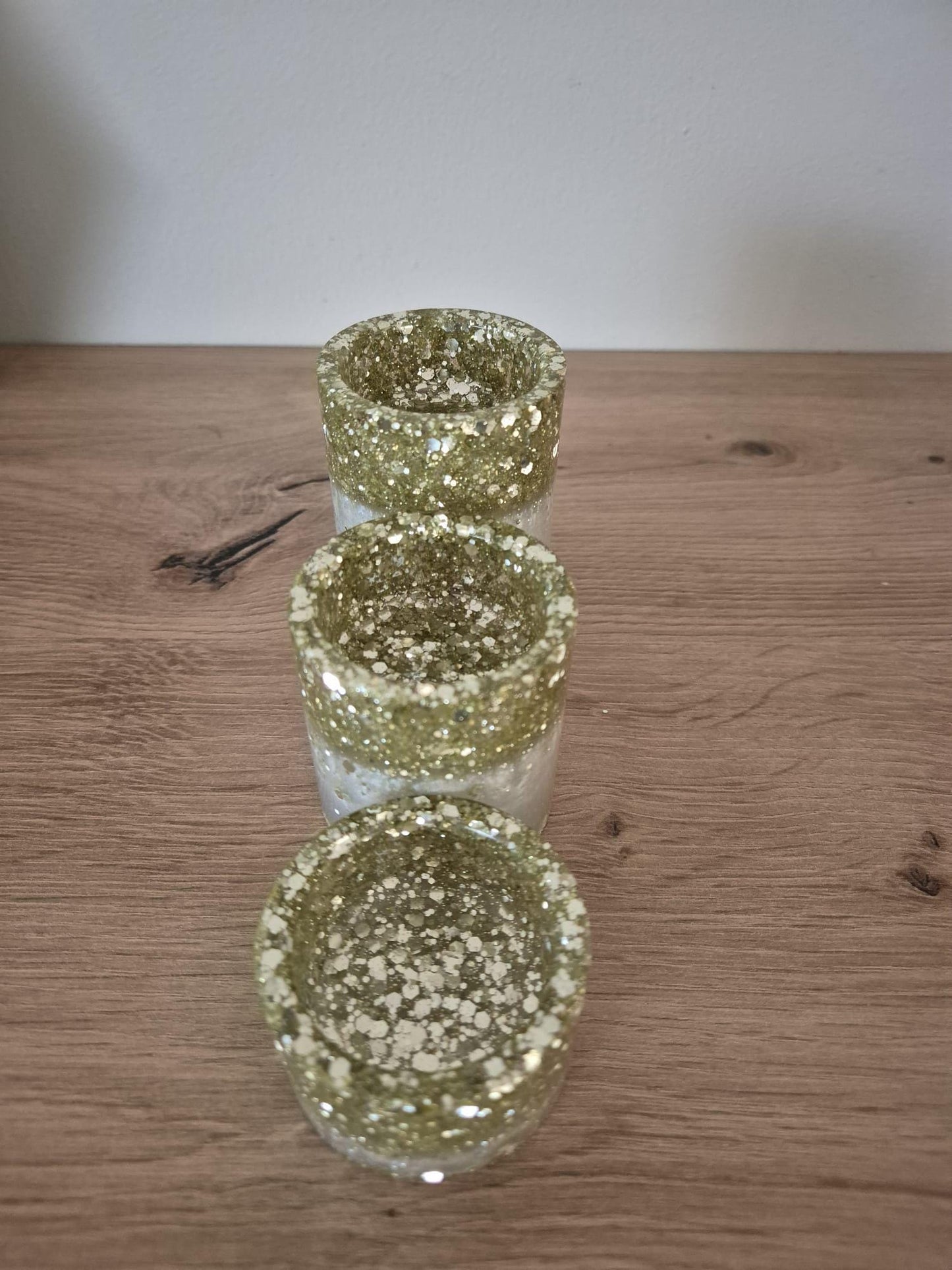 Tealight holder Christmas Set 3 pieces Decoration