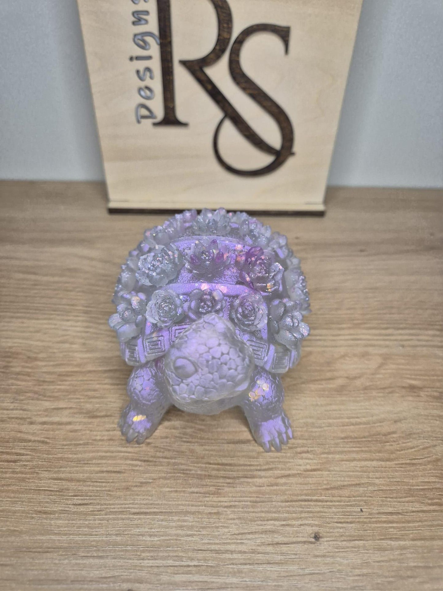 Handmade resin Turtle