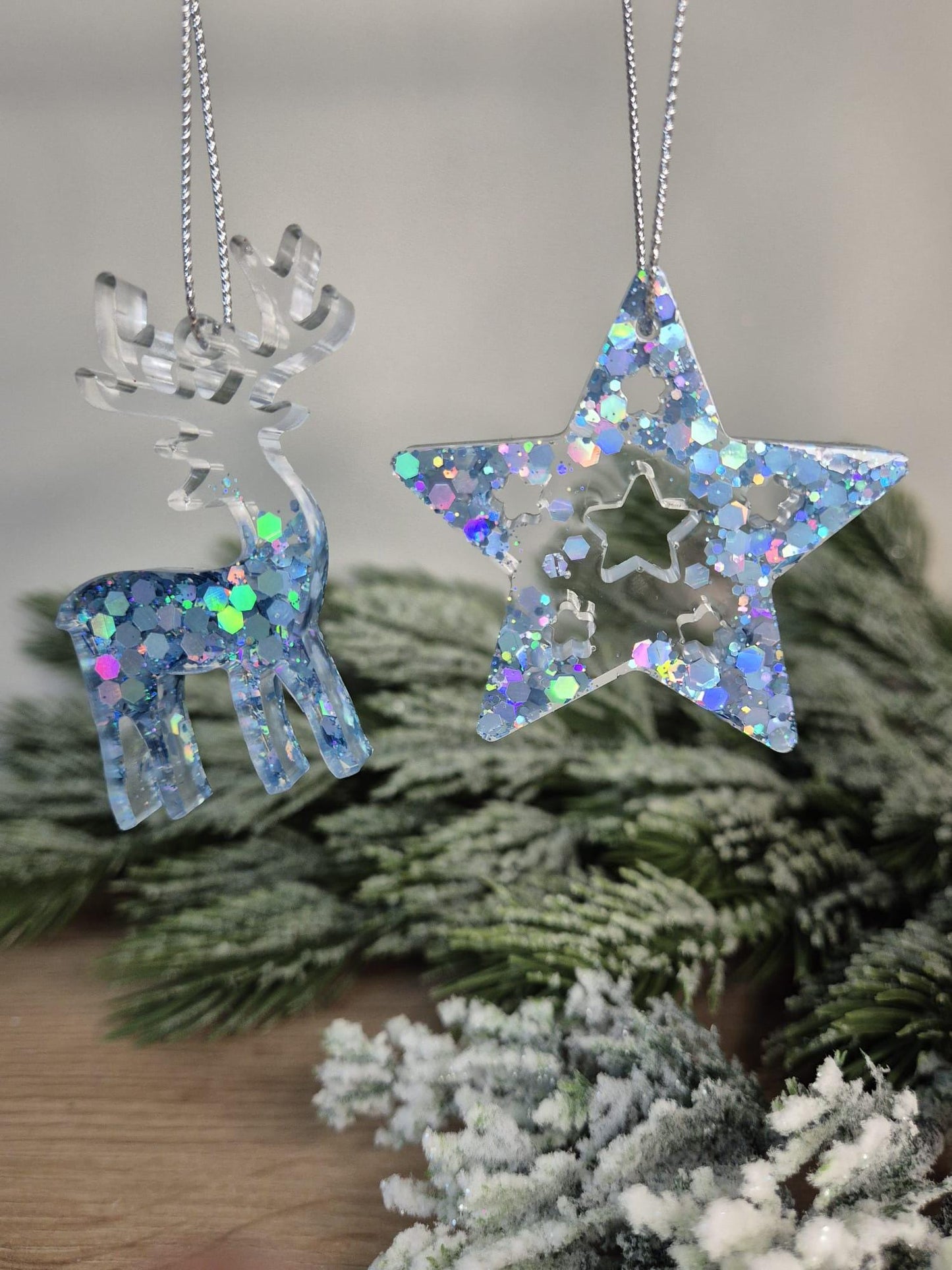 Resin Christmas Tree Set Decoration