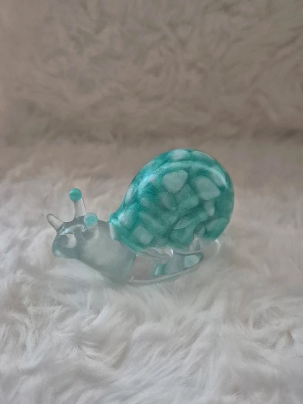 Handmade Resin Snail