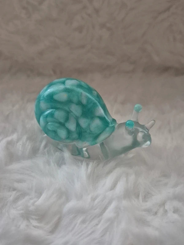 Handmade Resin Snail