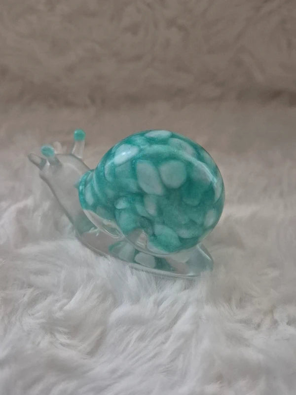 Handmade Resin Snail