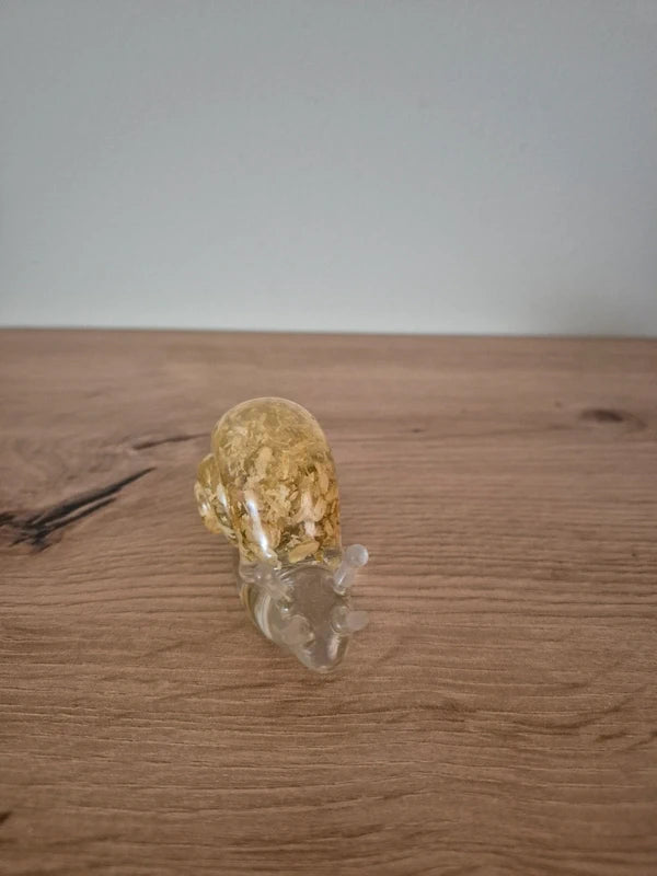 Handmade Resin Snail