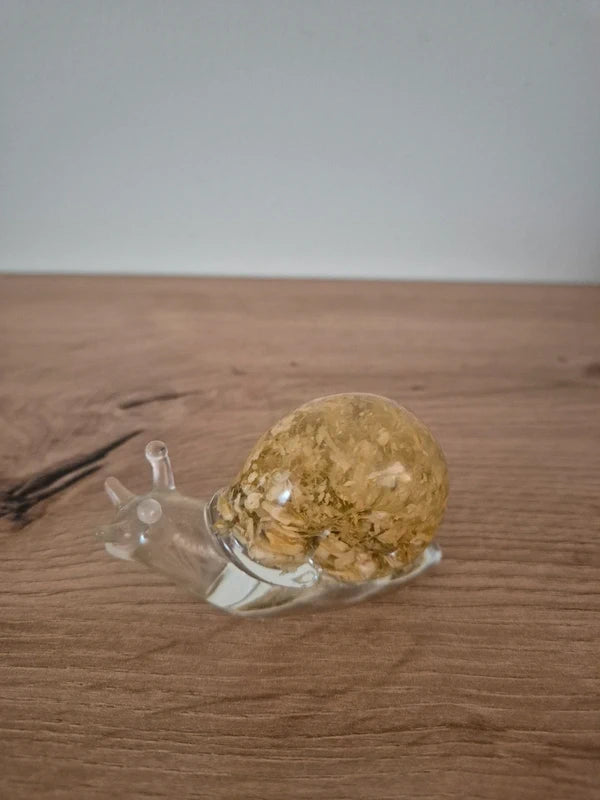Handmade Resin Snail