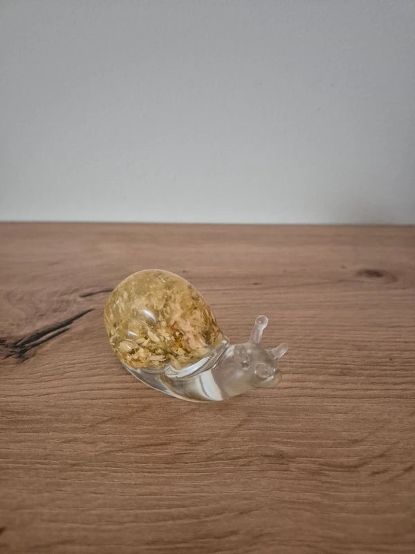 Handmade Resin Snail