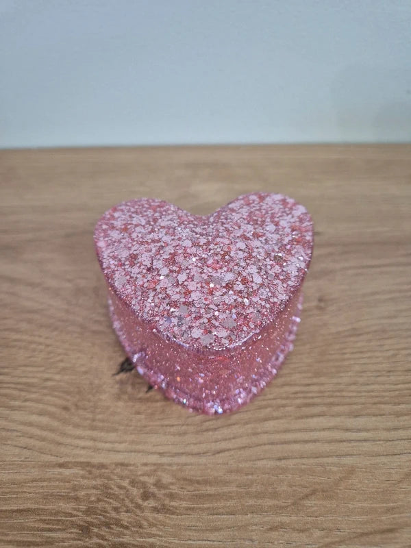 Resin Heart Box