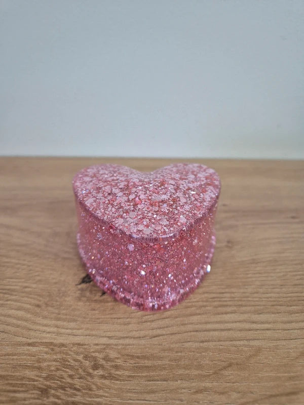 Resin Heart Box