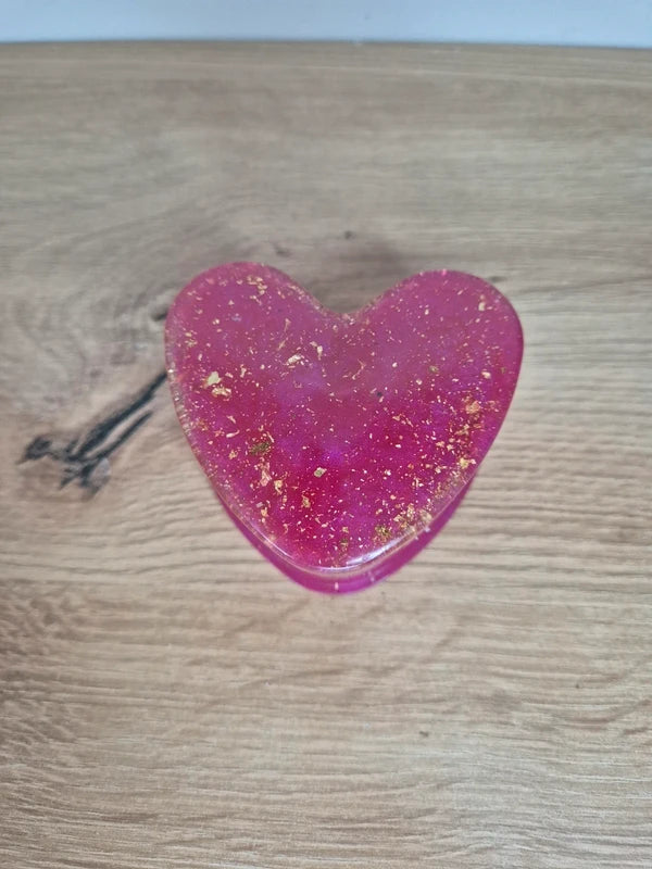 Resin Heart Box