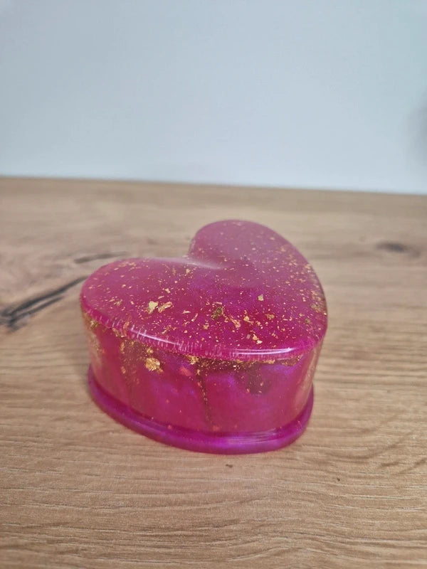 Resin Heart Box