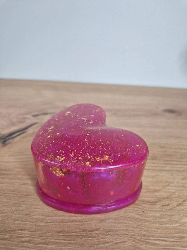 Resin Heart Box