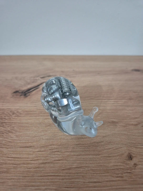 Handmade Resin Snail