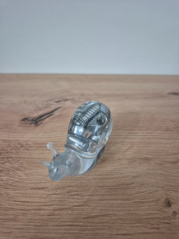 Handmade Resin Snail