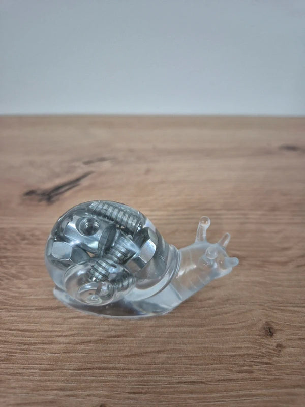 Handmade Resin Snail