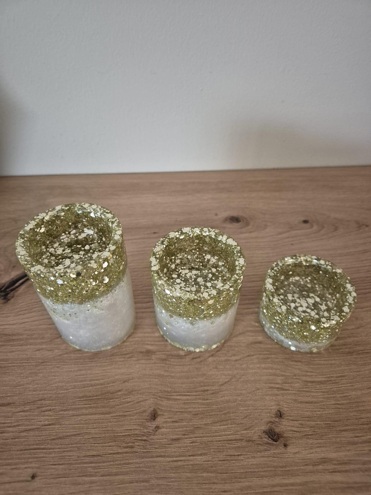 Tealight holder Christmas Set 3 pieces Decoration