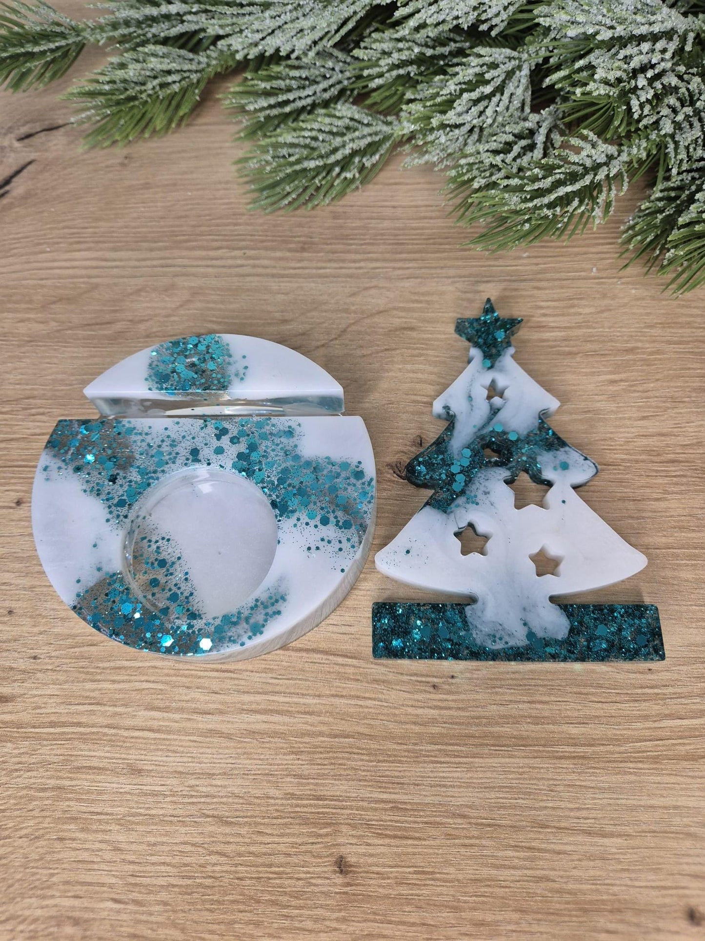 Christmas Tree Tealight holder Decoration