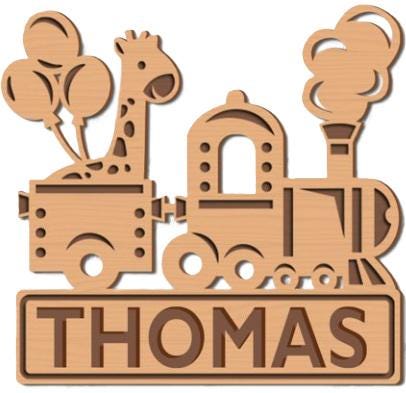 Personalized Kids Laser Cut Sign