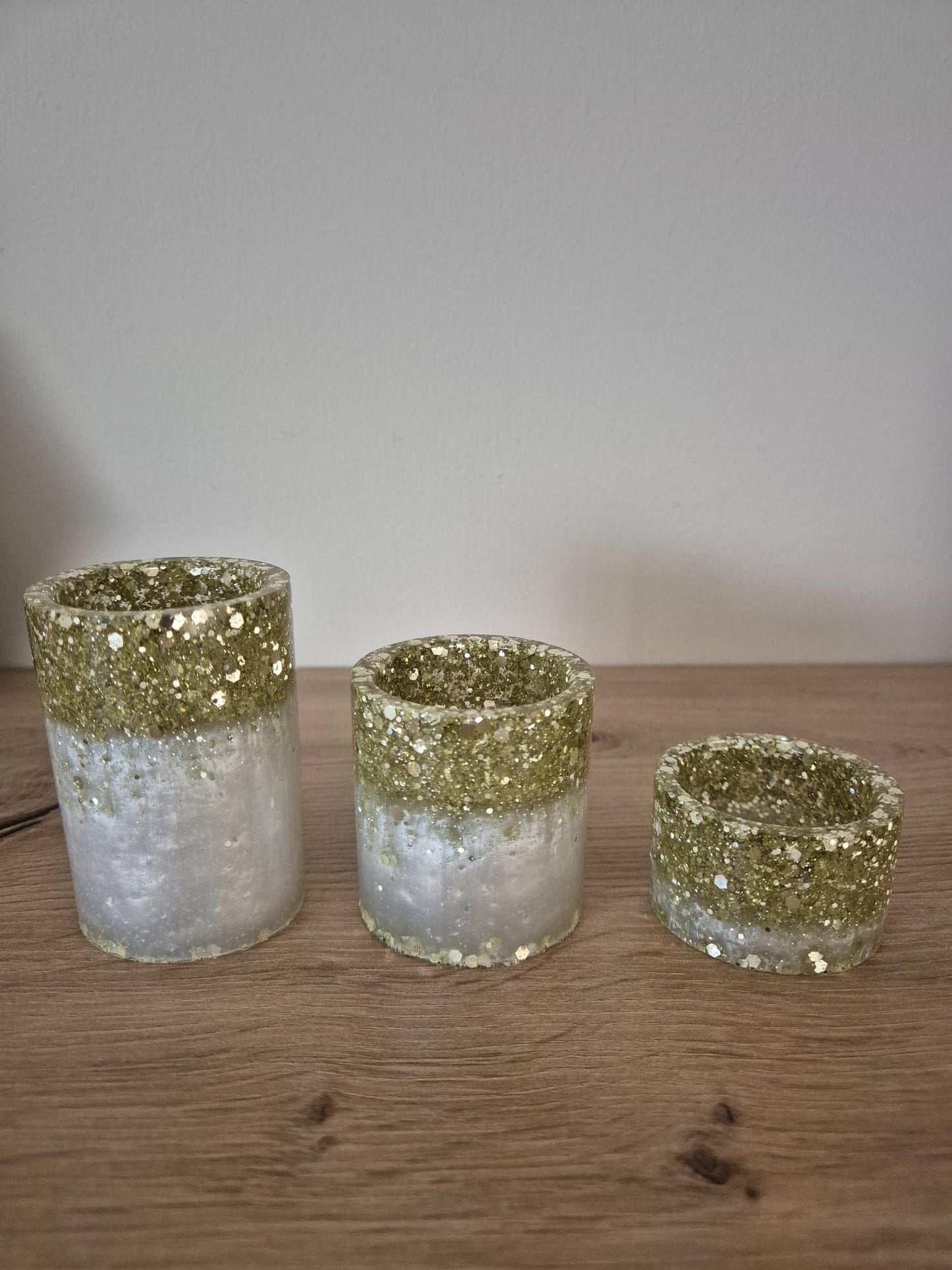 Tealight holder Christmas Set 3 pieces Decoration