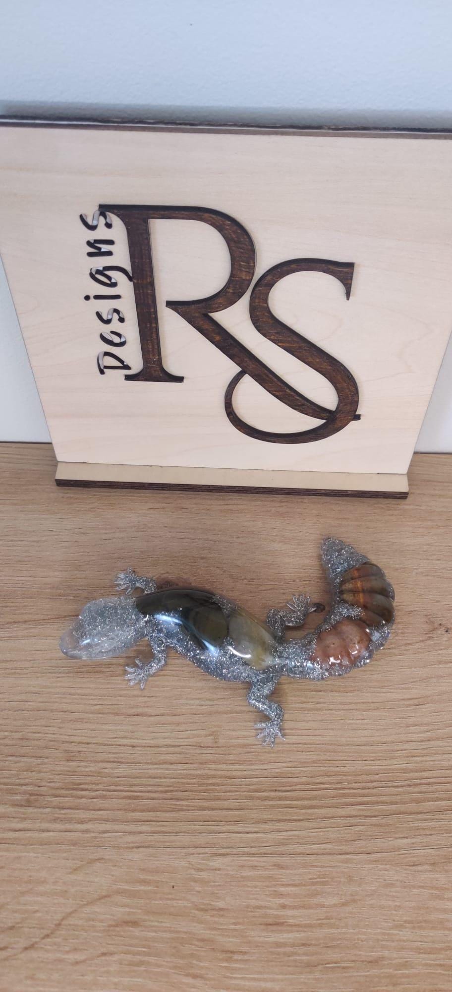 Gecko Lizard Resin