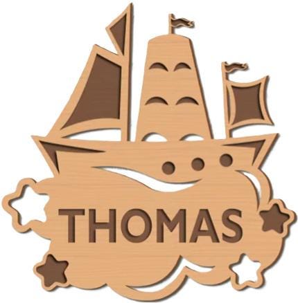 Personalized Kids Laser Cut Sign