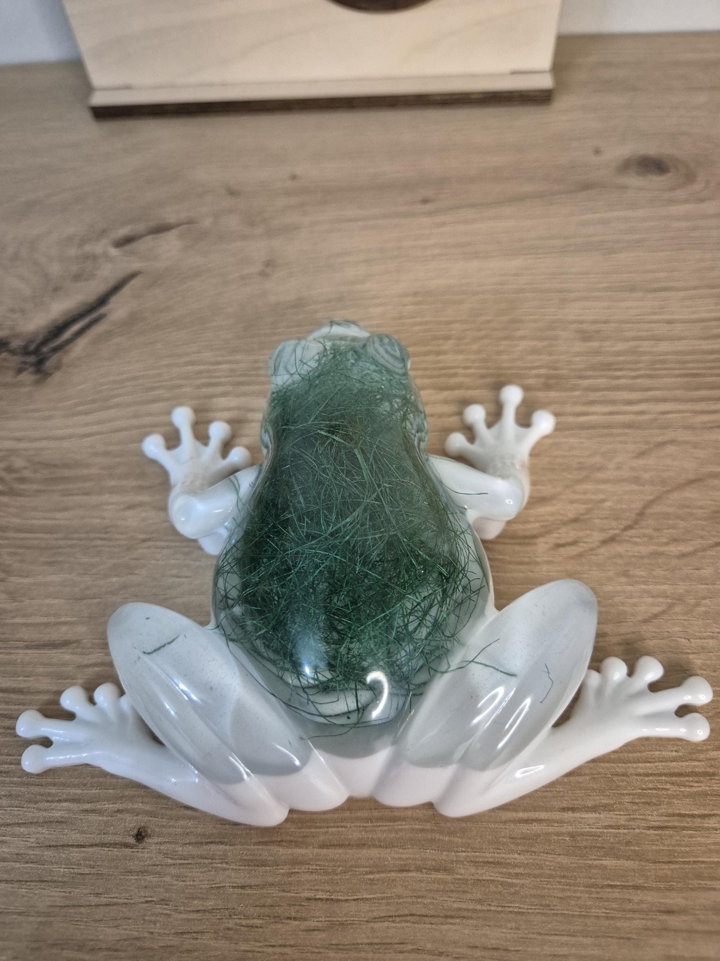Handmade Resin Frog