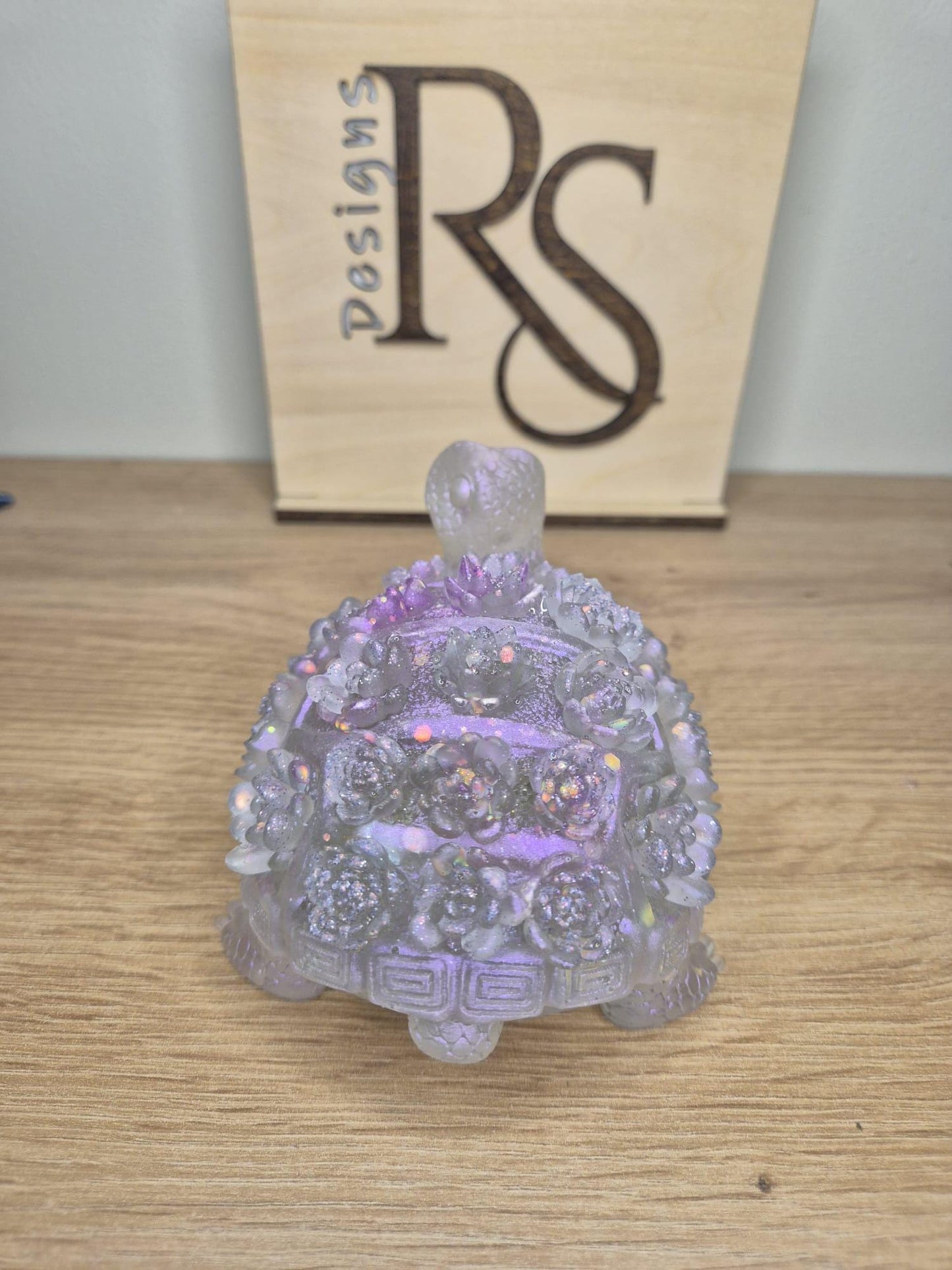 Handmade resin Turtle