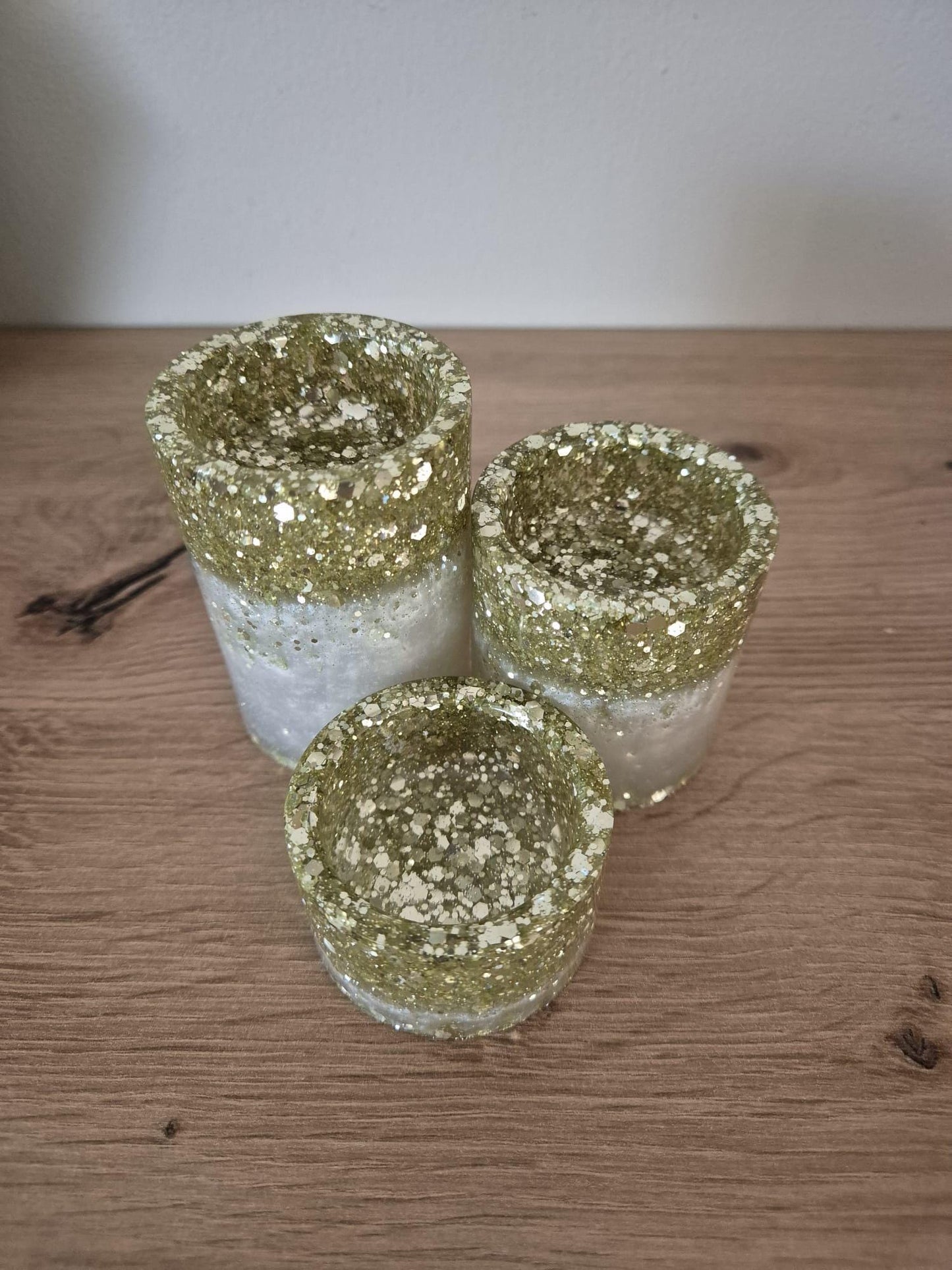 Tealight holder Christmas Set 3 pieces Decoration