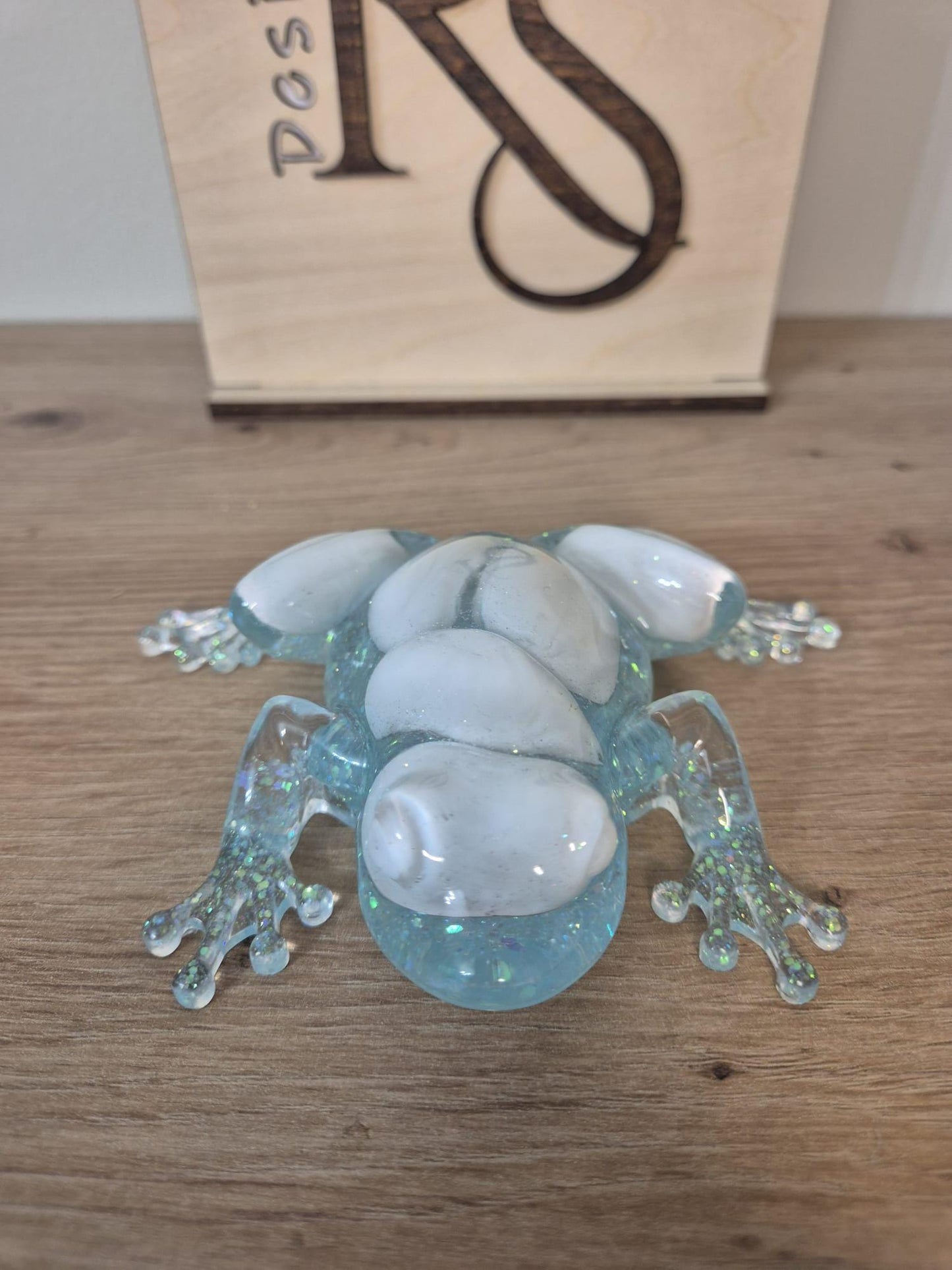 Handmade Resin Frog