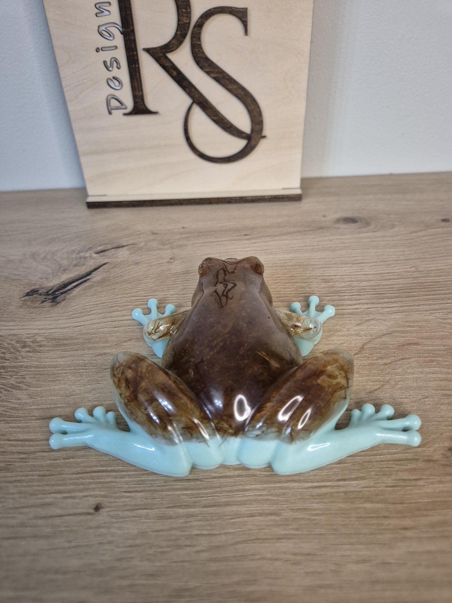 Handmade Resin Frog