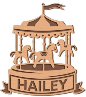 Personalized Kids Laser Cut Sign