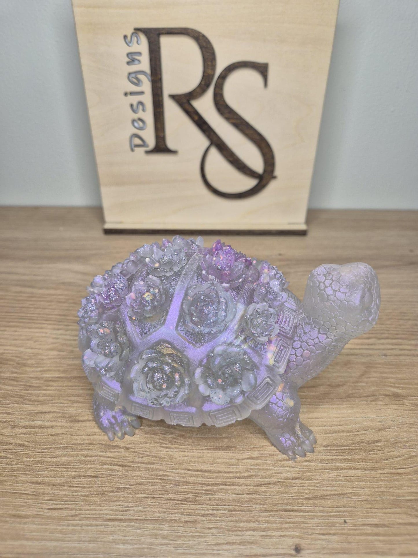 Handmade resin Turtle