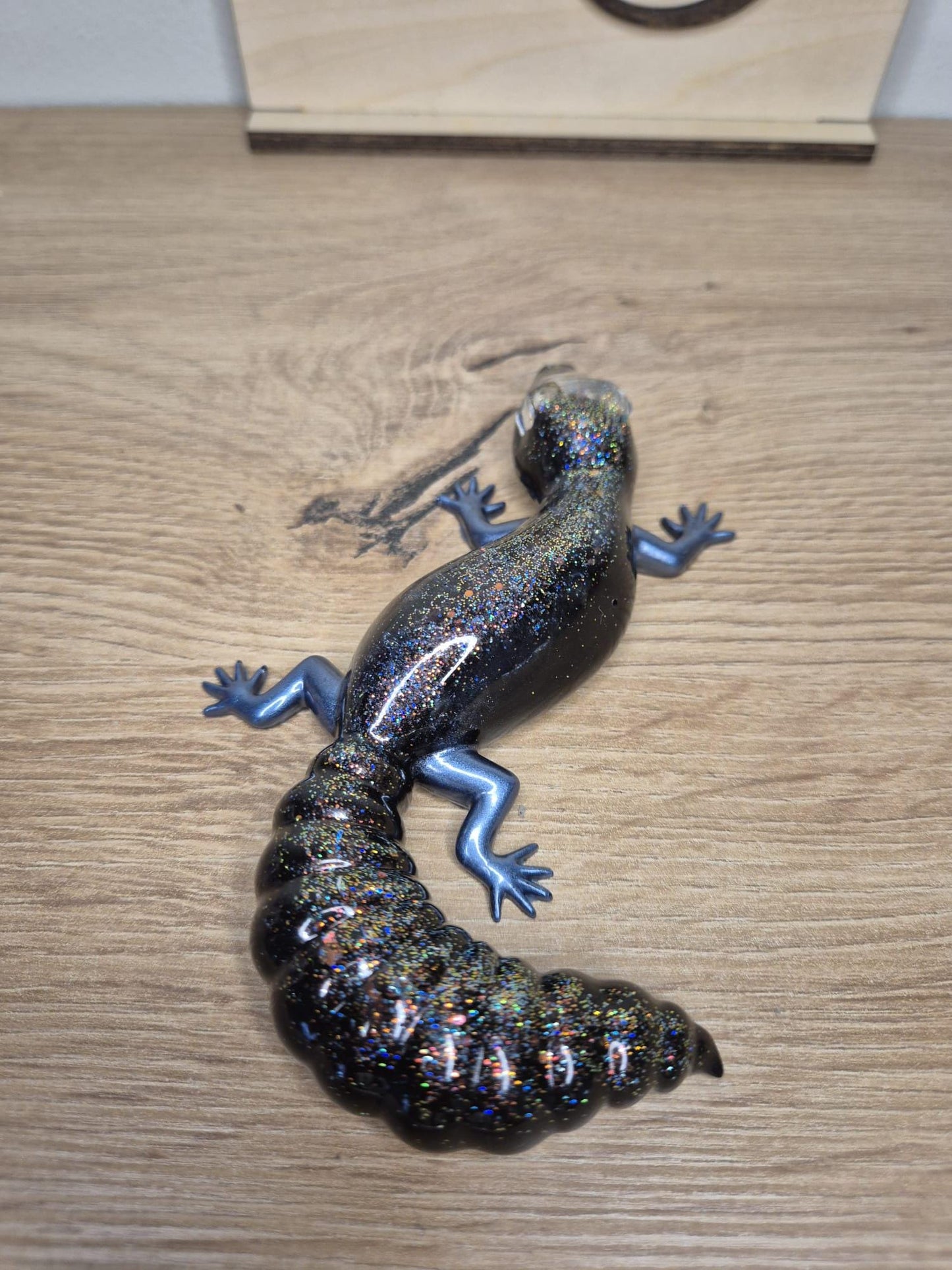 Handmade Gecko Lizard Resin