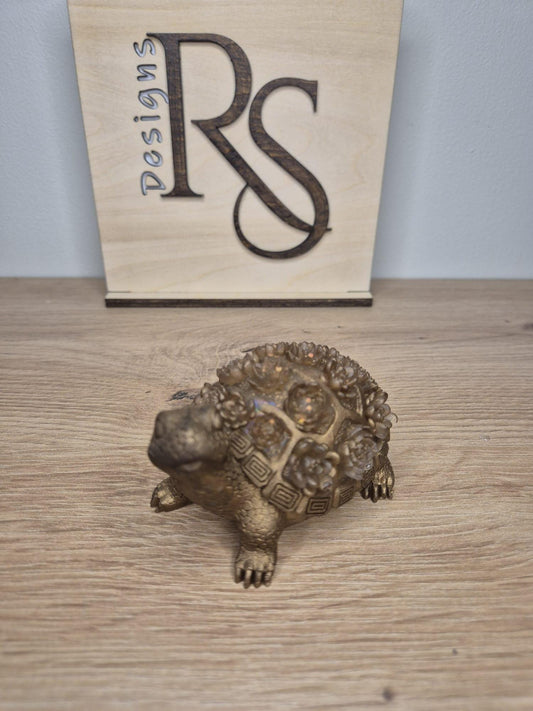 Handmade Resin Turtle