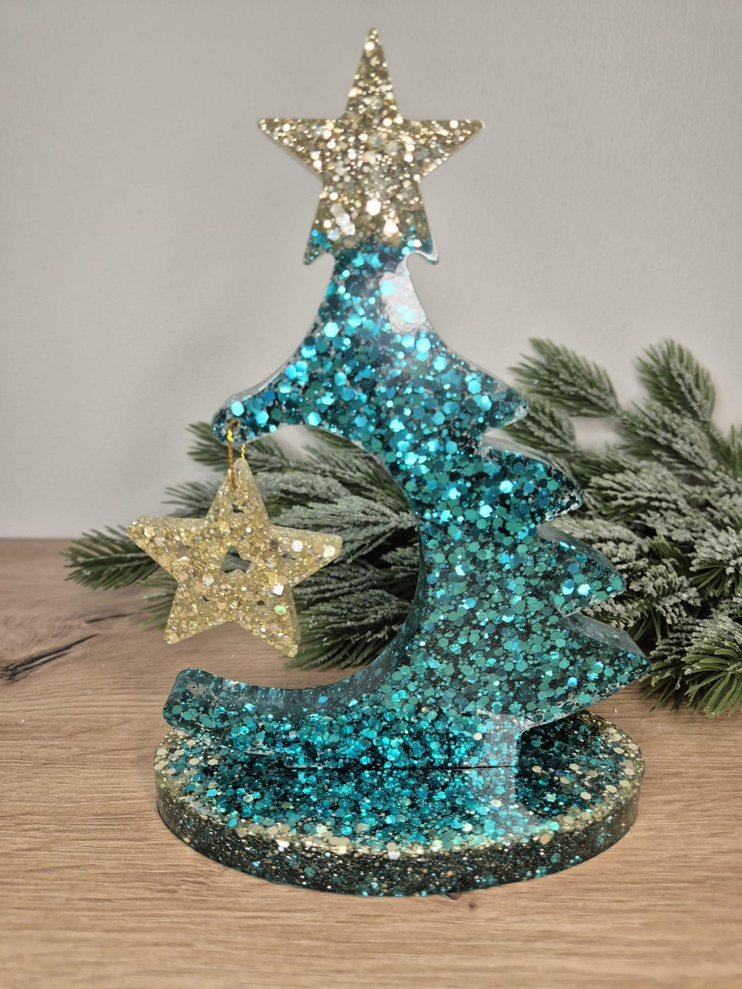 Christmas Tree Centrepiece Resin Decoration