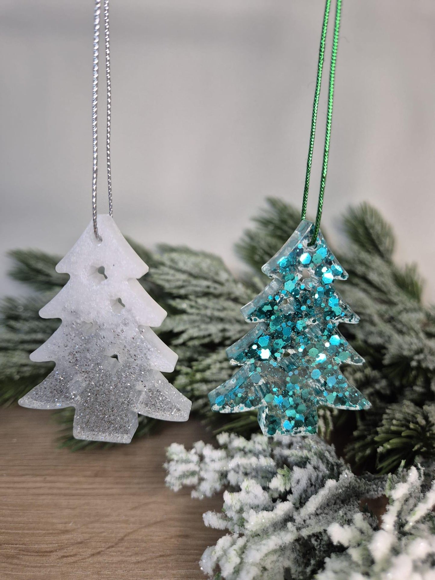 Resin Christmas Tree Set Decoration