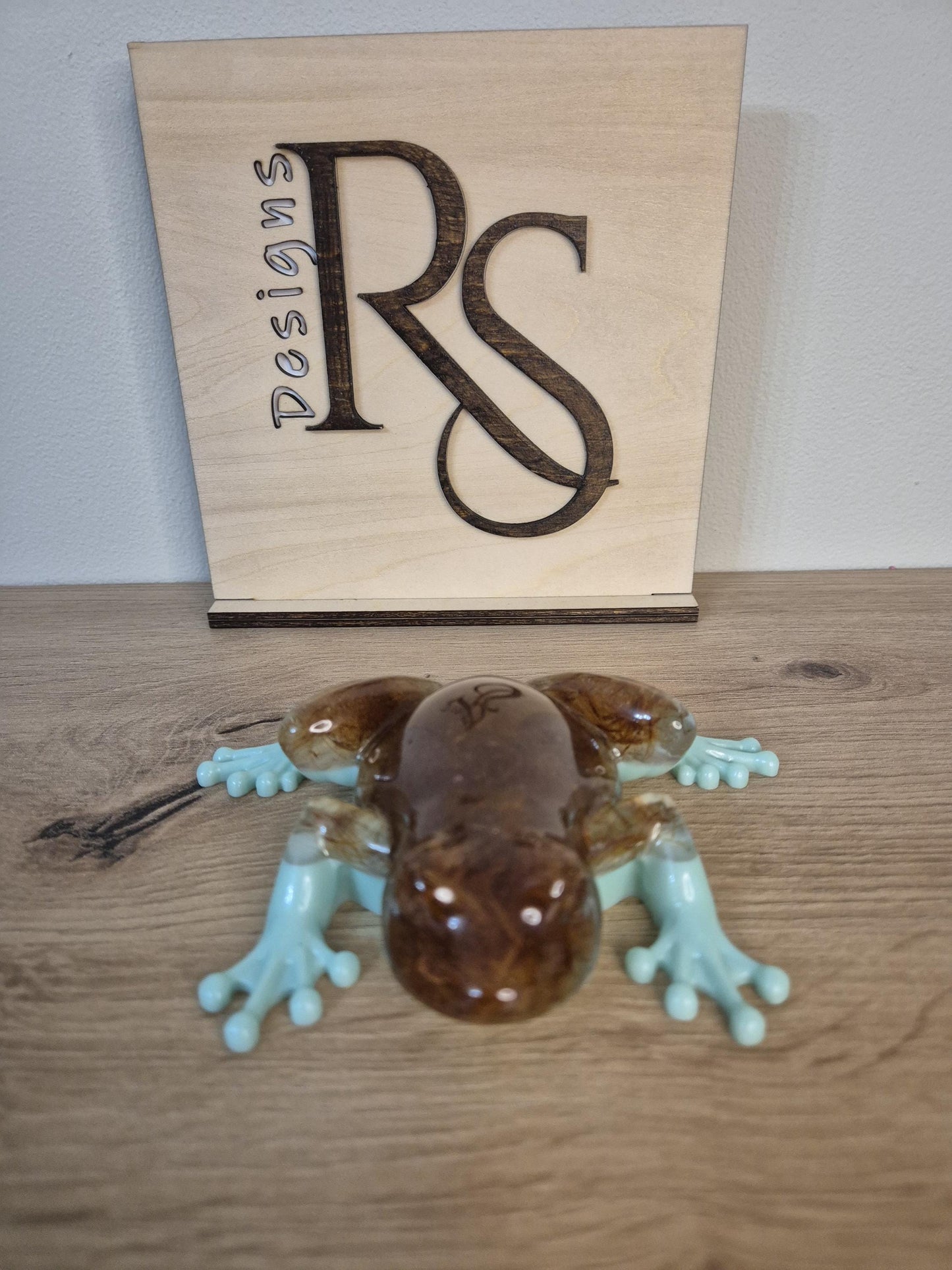 Handmade Resin Frog