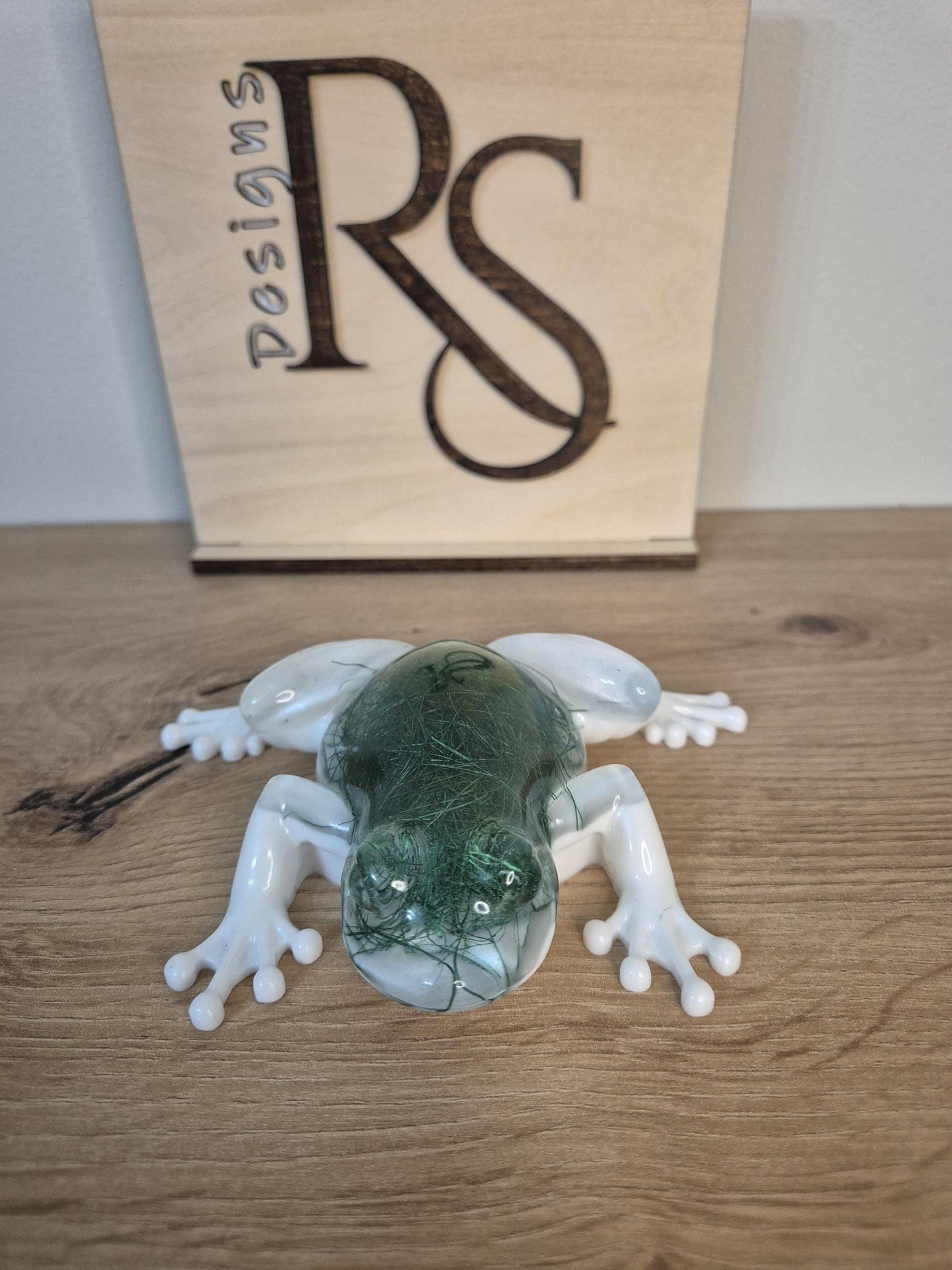 Handmade Resin Frog