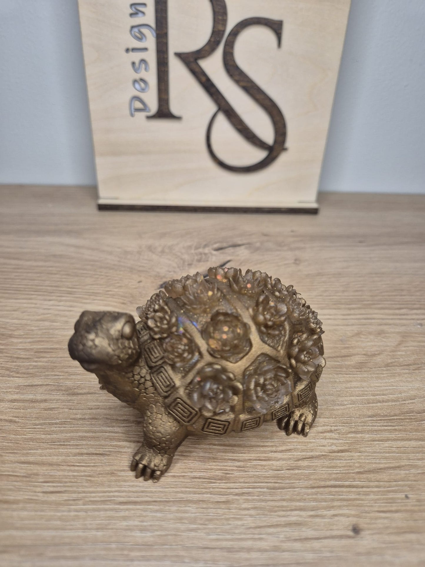 Handmade Resin Turtle