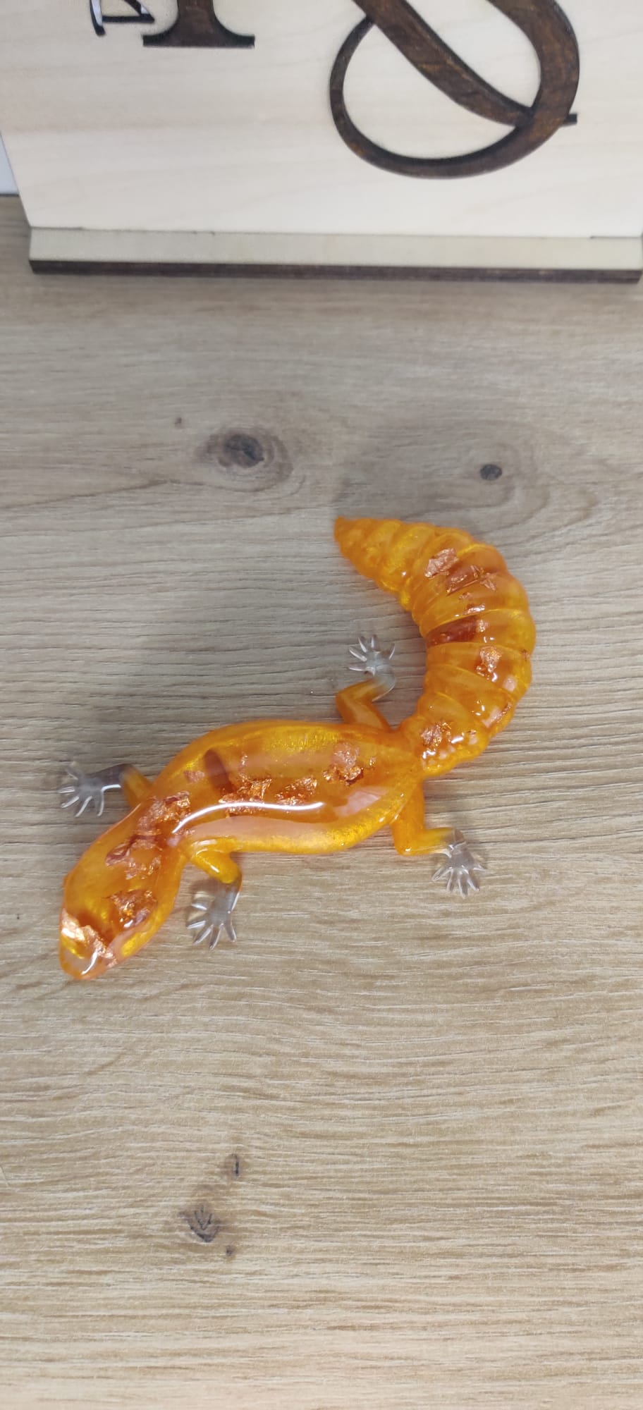 Resin Gecko Lizard