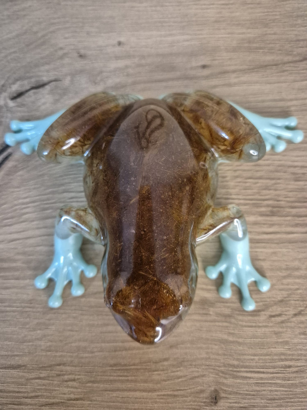 Handmade Resin Frog